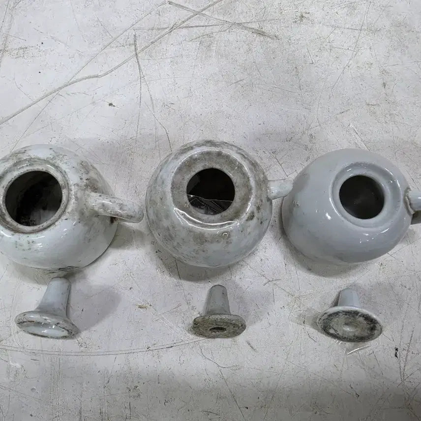 [BUNJANG] Vintage Korean Oil Lamp Set (3 pcs) / 옛날 호롱