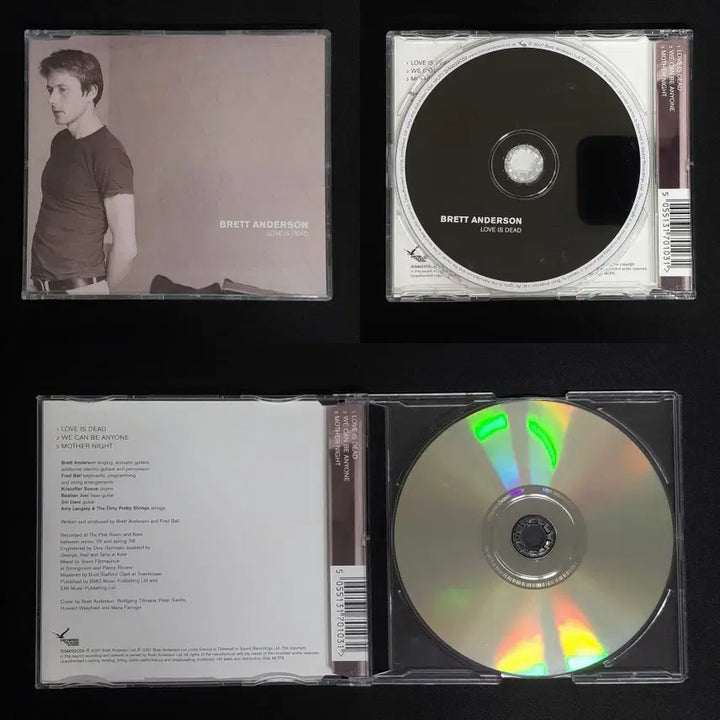 [BUNJANG] Brett Anderson Love Is Dead Single (CD1, CD2) / Brett Anderson 브렛 앤더슨, Love Is Dead 싱글 (CD1, 2)