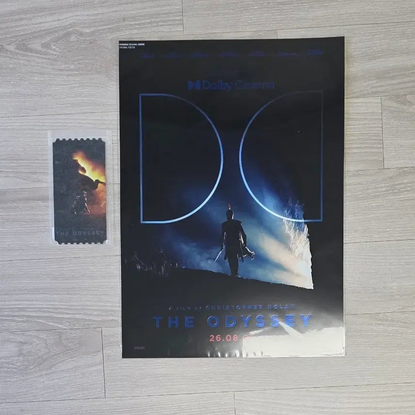 [BUNJANG] The Odyssey Dolby Cinema Poster + Original Ticket / 오디세이 돌비시네마포스터 + 오리지널티켓
