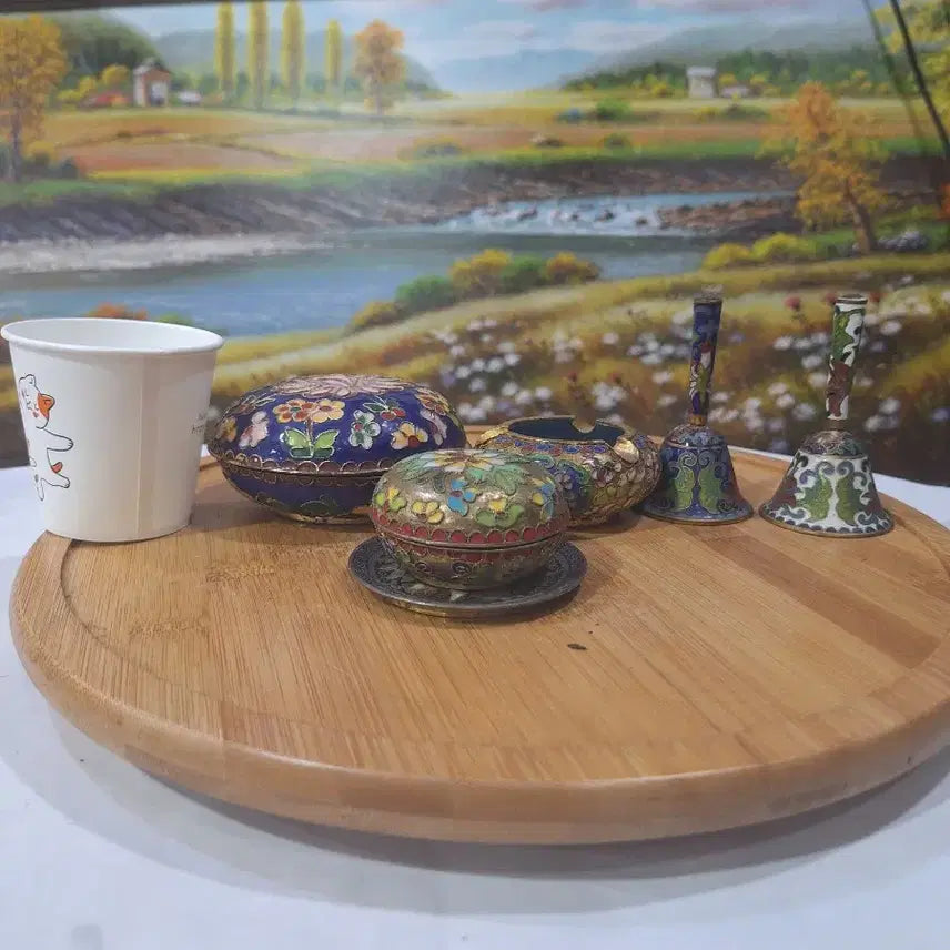 [BUNJANG] Enamelware Decorative Item Set / 동태법랑