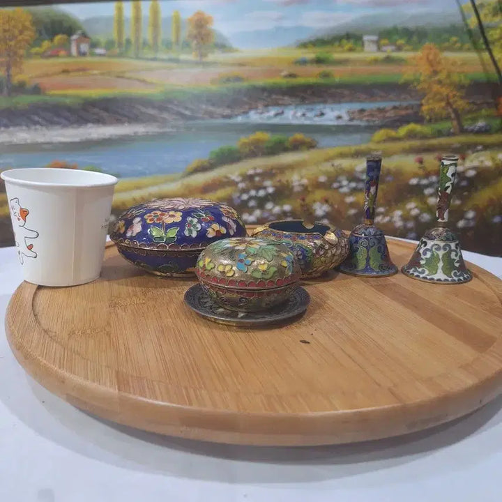 [BUNJANG] Enamelware Decorative Item Set / 동태법랑
