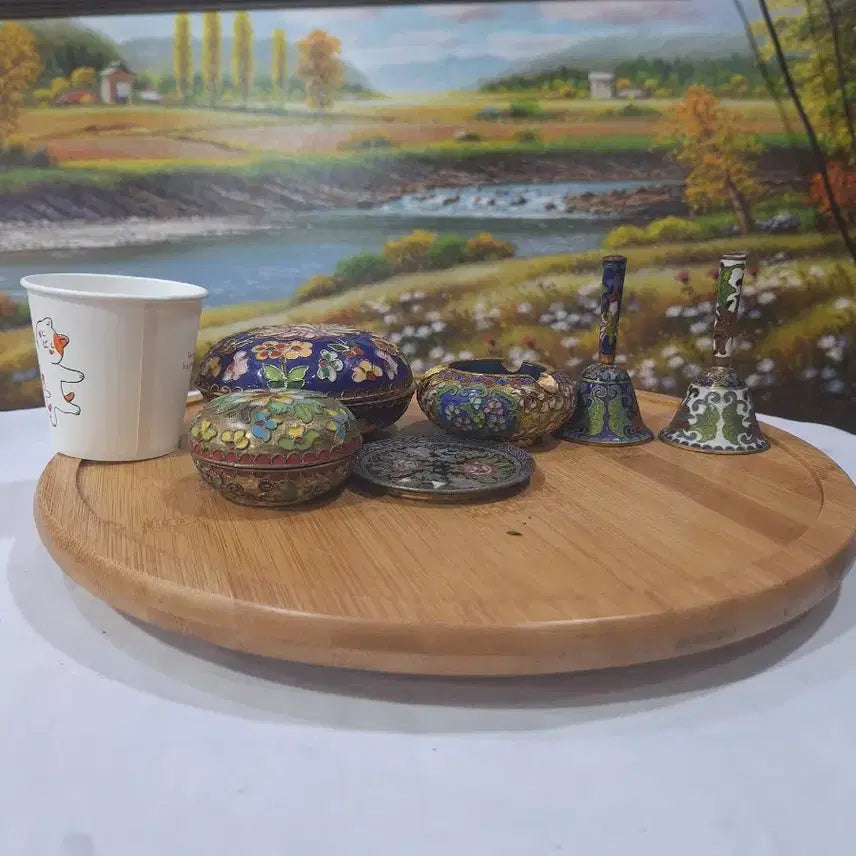 [BUNJANG] Enamelware Decorative Item Set / 동태법랑