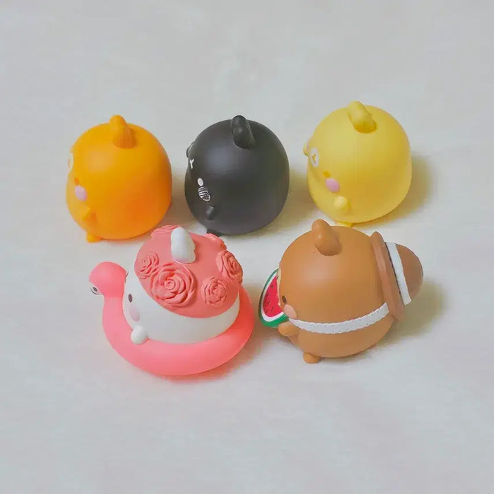 [BUNJANG] Molang Figure 5 Types Set / 몰랑이 피규어 5종 세트