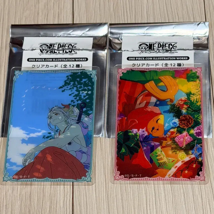[BUNJANG] One Piece Straw Hat Store Random Clear Card (Yamato, Chopper) / 원피스 무기와라 스토어 랜덤 클리어카드 2종