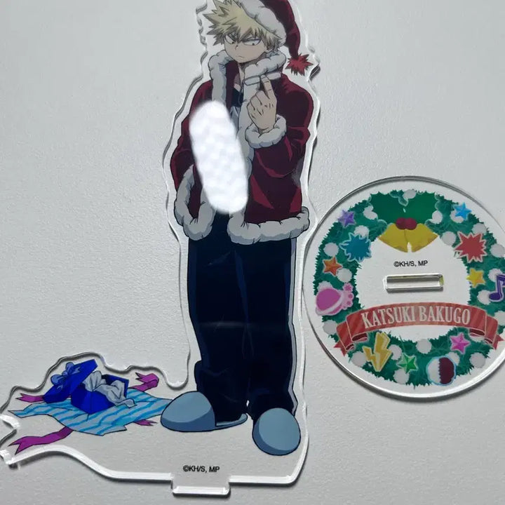 [BUNJANG] My Hero Academia Katsuki Bakugo Santa Ver. Acrylic Stand / 나히아 바쿠고 산타 아크릴