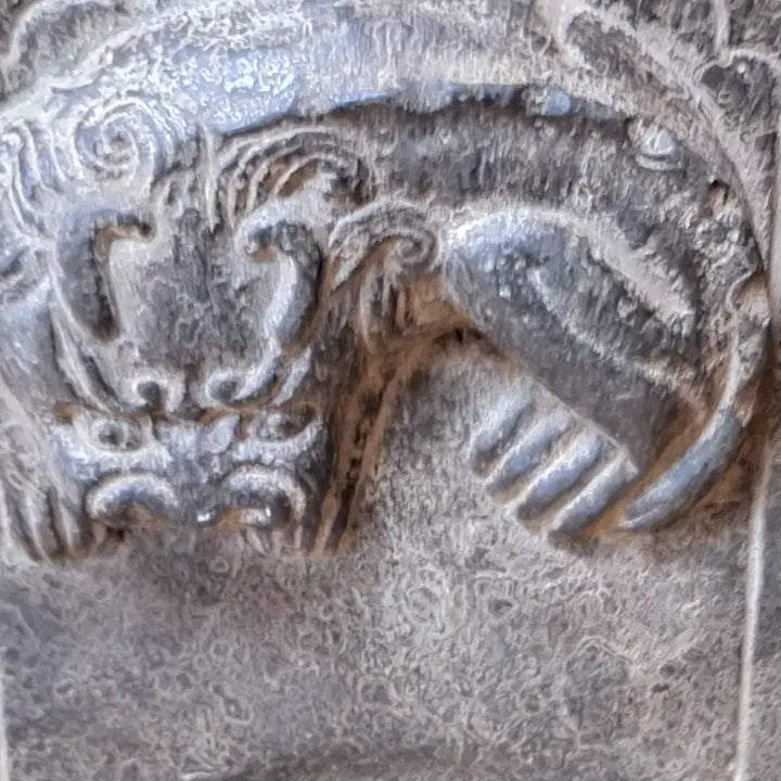 [BUNJANG] Antique Haetae Stone Inkstone / 수백년된 해태 돌벼루