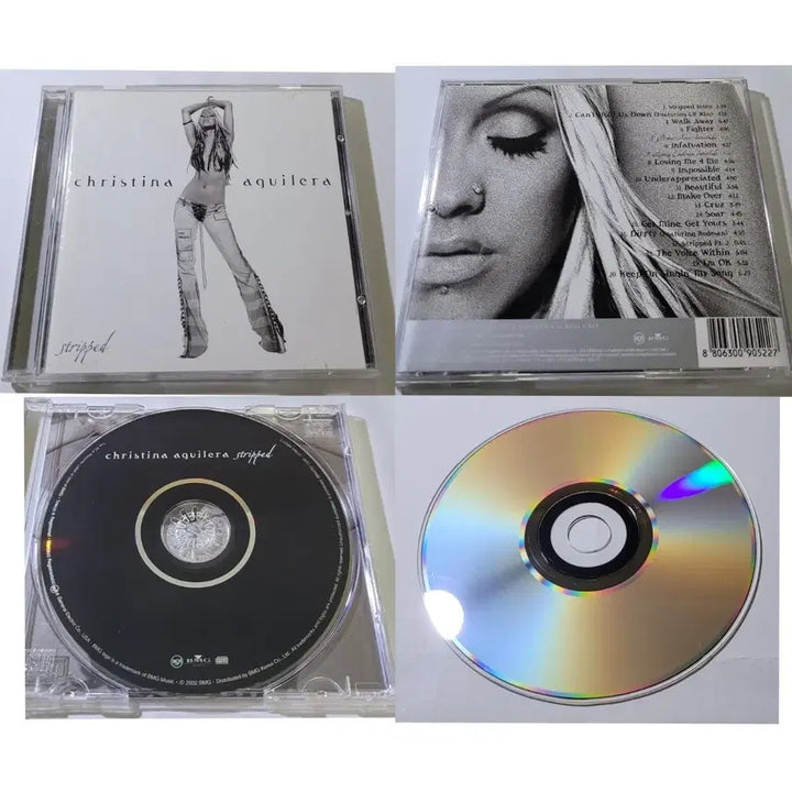 [BUNJANG] Christina Aguilera Stripped 4th Album CD / 크리스티나 아길레라(Christina Aguilera) Stripped 4집 CD [팝송,음반,시디,앨범]