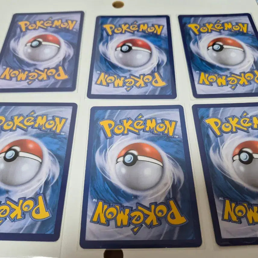 [BUNJANG] Pokemon Jigglypuff Card Set (6 Types) / 푸린 포켓몬 카드 6종
