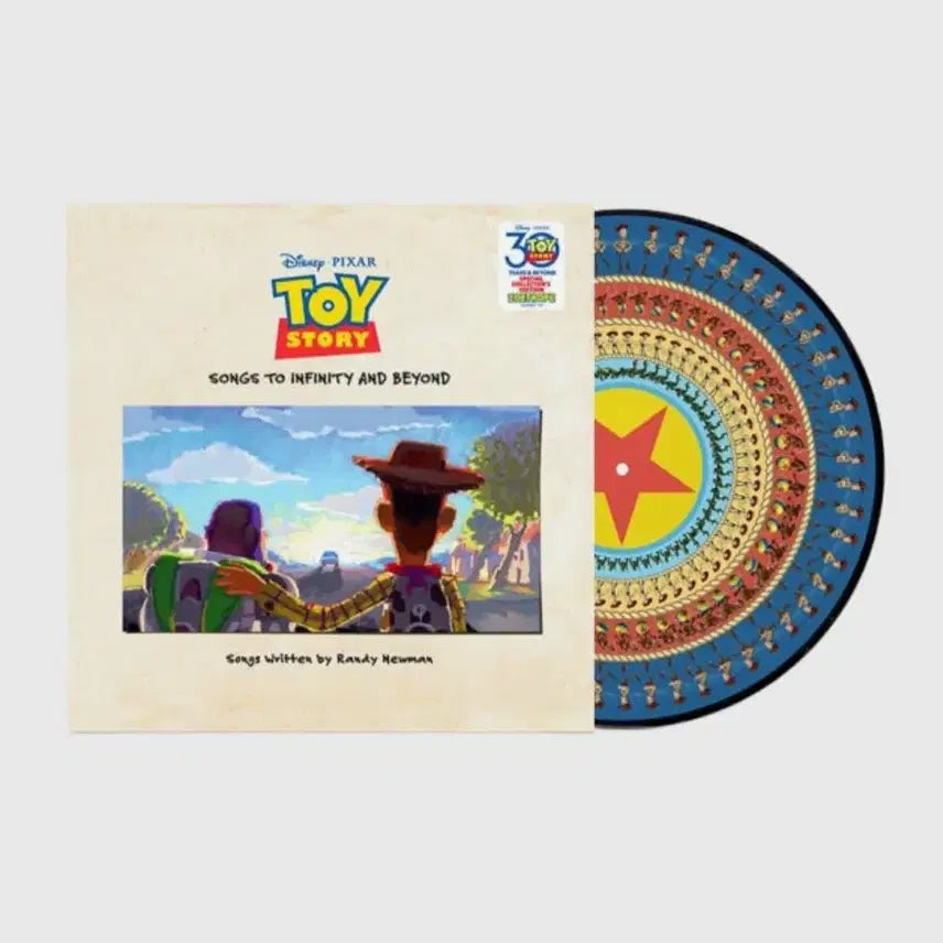[BUNJANG] Nobigdeal Toy Story Turntable + Toy Story 30th Anniversary LP / 노빅딜 토이스토리 턴테이블+토이스토리30주년LP