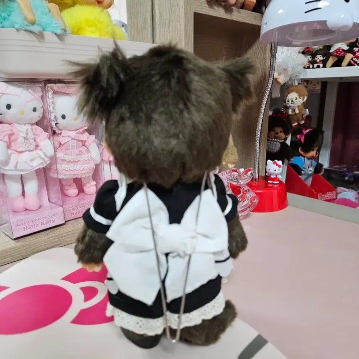 [BUNJANG] Maid Monchhichi Doll / 메이드 몬치치