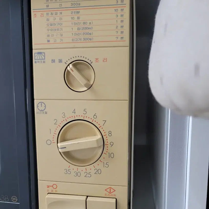 [BUNJANG] Goldstar Microwave Oven / 옛날 금성 골드스타 전자레인지