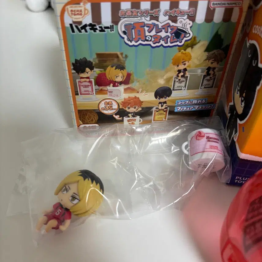[BUNJANG] Haikyuu!! Kozume Kenma EAKI Habubu &amp; Gacha Figure Bundle Set / 하이큐 코즈메 켄마 EAKI 하부부 및 가챠 피규어 일괄