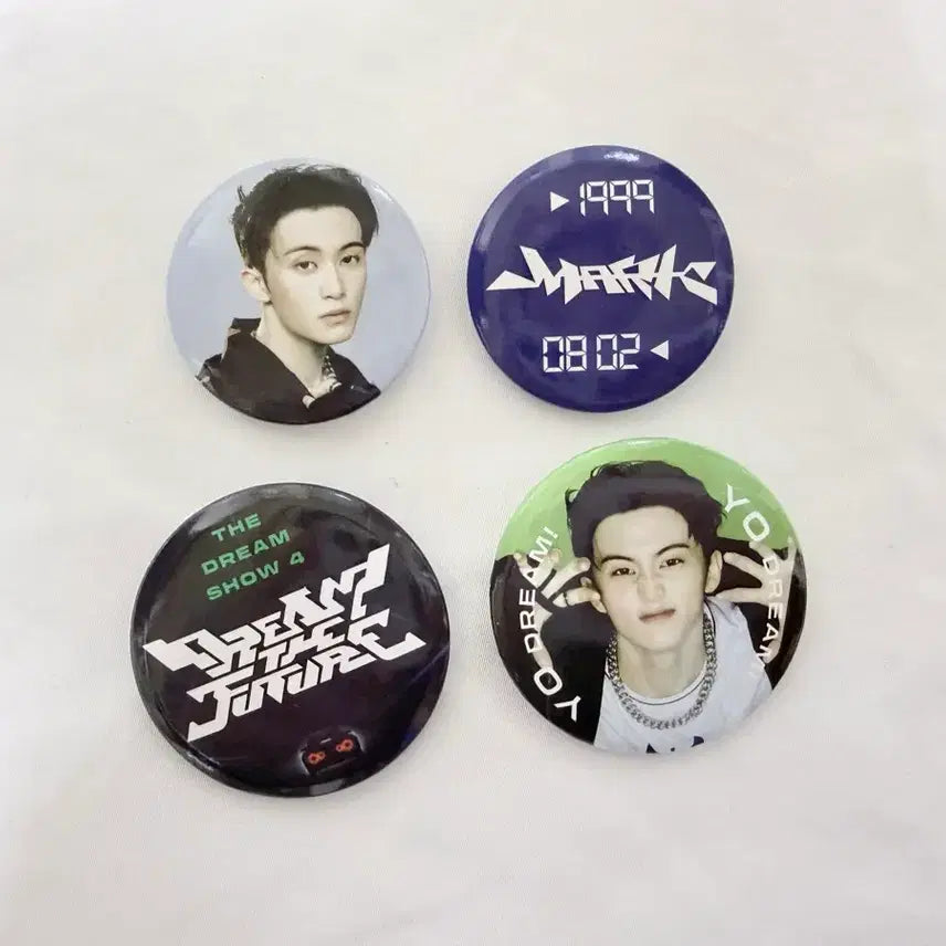 [BUNJANG] NCT Dream Dream Show 4 Concert MD Mark Pin Button Set / 엔시티드림 드림쇼4 콘서트 엠디 마크 핀버튼 세트