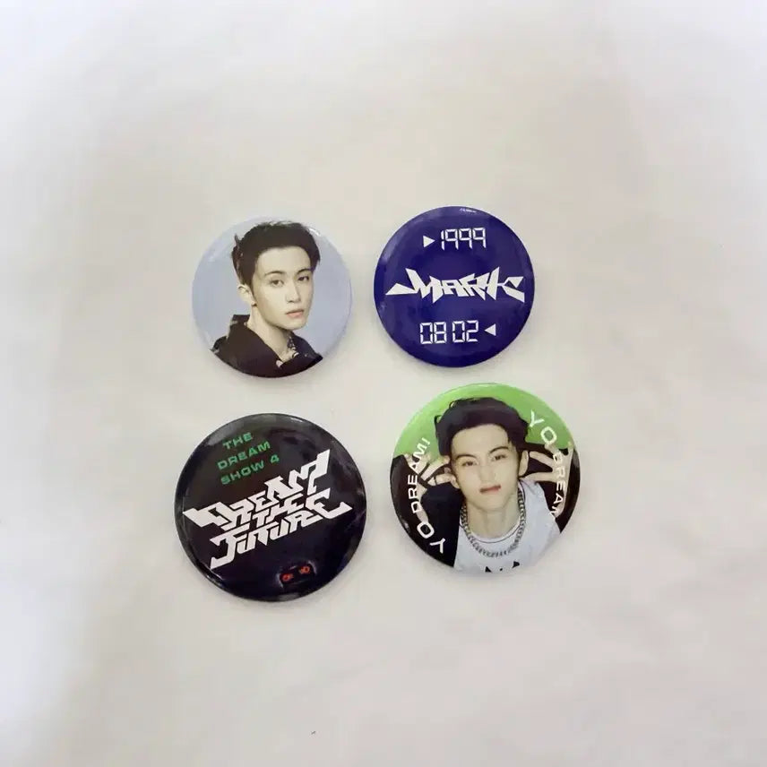 [BUNJANG] NCT Dream Dream Show 4 Concert MD Mark Pin Button Set / 엔시티드림 드림쇼4 콘서트 엠디 마크 핀버튼 세트