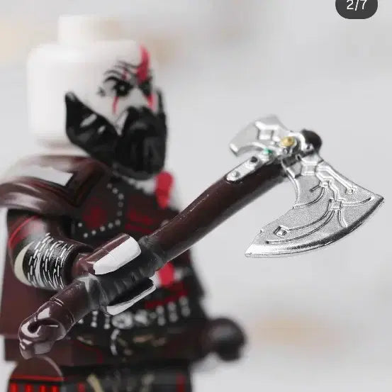 [BUNJANG] LCM Lego Custom Figure God of War Kratos / LCM 레고 커스텀 피규어 갓오브워 크레토스 판매합니다
