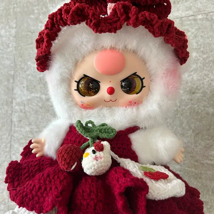 [BUNJANG] Baby3 400 Custom Cat-Mouth Doll Pink Forehead / 베이비쓰리400 커스텀 인형 고양이입물눈 핑크이마