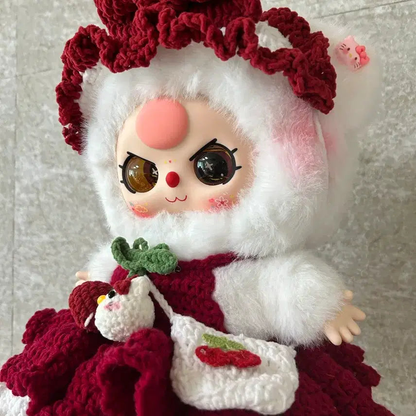 [BUNJANG] Baby3 400 Custom Cat-Mouth Doll Pink Forehead / 베이비쓰리400 커스텀 인형 고양이입물눈 핑크이마