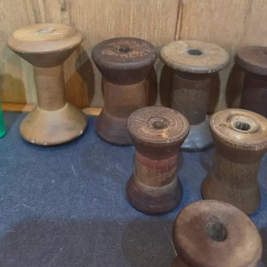 [BUNJANG] Antique Janggu Drum Shell Set (15 pieces) / 민속품 / 땟물좋고 귀여운 장구 실패 15점