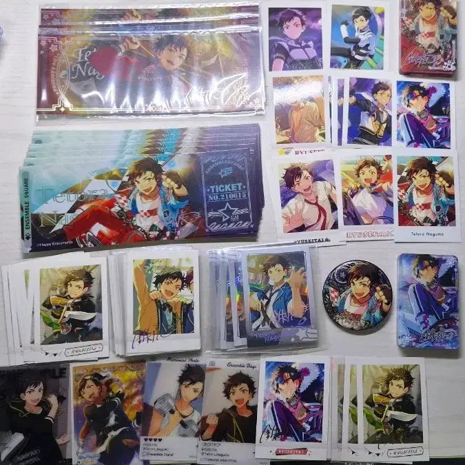 [BUNJANG] Ensemble Stars Nagumo Tetora Goods Set (Pashacolle, Yura Colotta, Live Ticket) / 앙스타 나구모 테토라 굿즈 세트 파샤코레 유사코롯타 라이브티켓