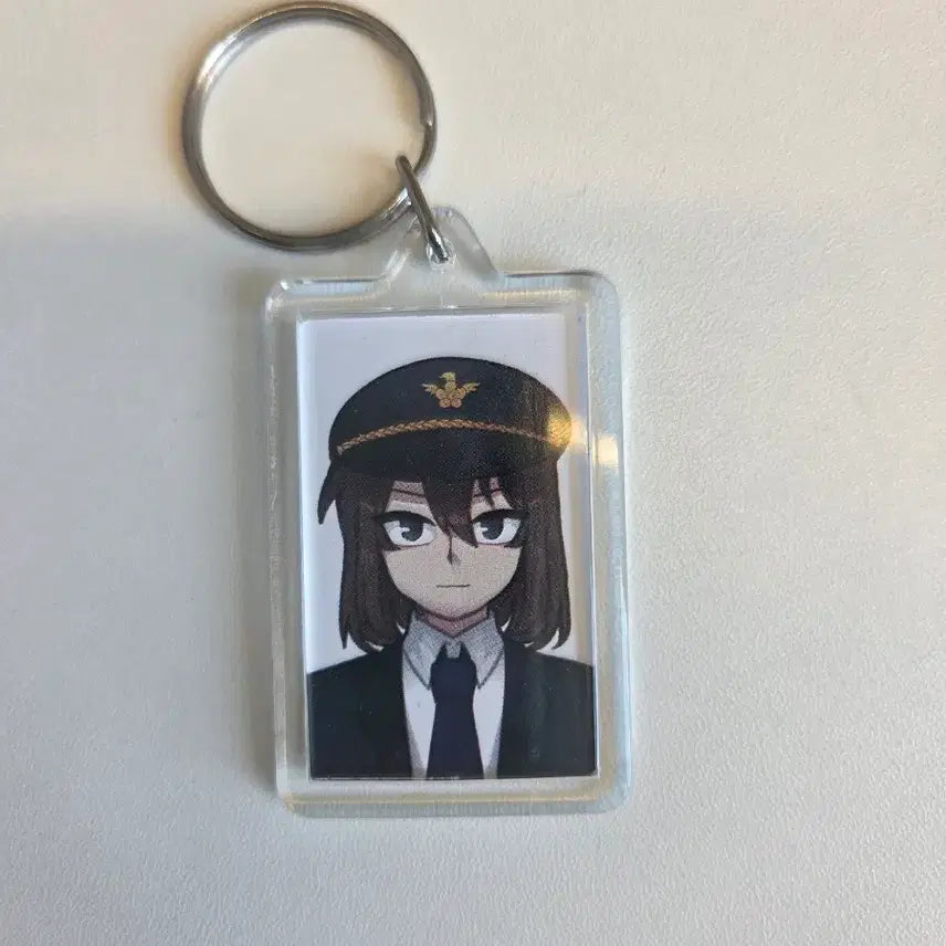[BUNJANG] Pixelie Misuban Jjaptul Proof Photo Keychain / 픽셀리 미수반 잠뜰 증사 증명사진 키링