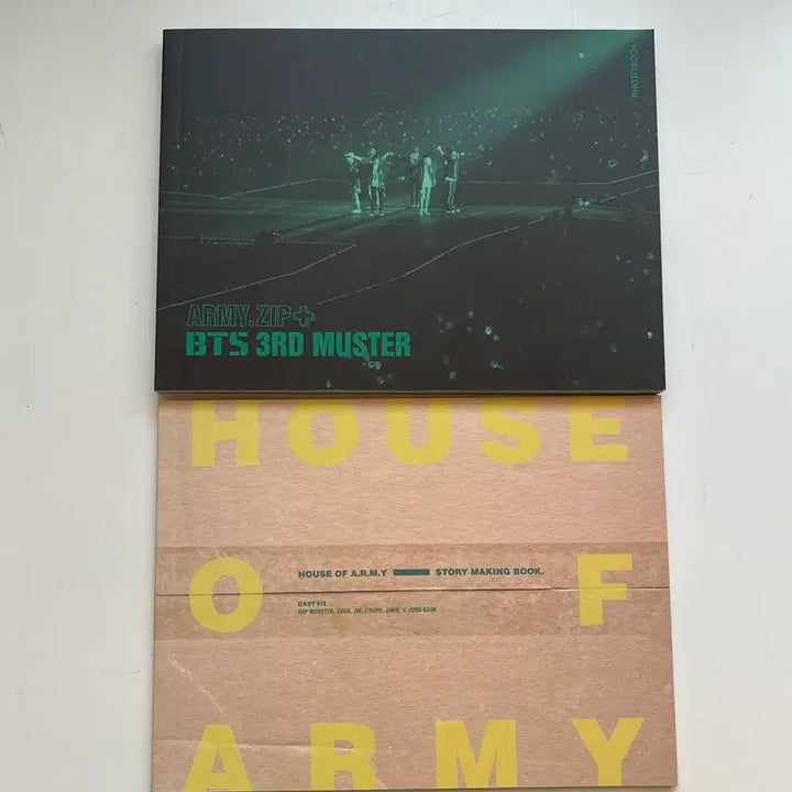 [BUNJANG] BTS 3rd Muster Photobook &amp; House of ARMY Story Making Book Set / 3기머스터 포토북 방탄