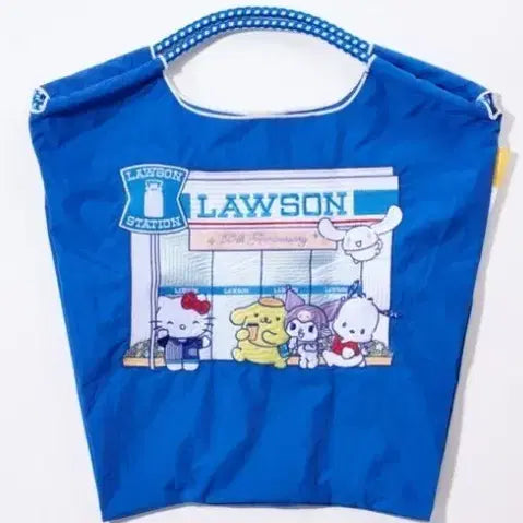 [BUNJANG] Lawson Sanrio Eco Bag Blue / 로손 산리오 에코백 블루