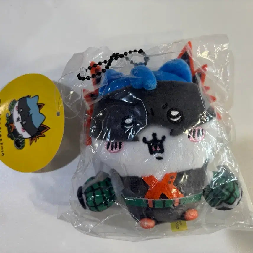 [BUNJANG] Chiikawa x My Hero Academia Collaboration Bakugo &amp; Hachiwara Plush Mascot (Sealed) / 8/20까지만 판매 [미개봉] 치이카와 히로아카 콜라보 바쿠고 하치와레 누이 마스코트