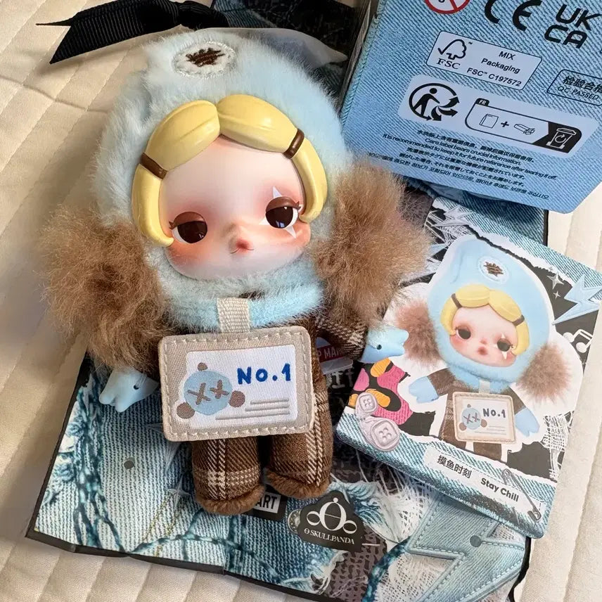 [BUNJANG] Skullpanda Off Mode Stay Chill Figure / 정품)스컬판다 off모드 stay chill