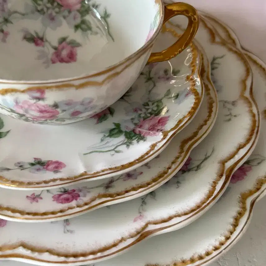 [BUNJANG] Haviland Limoges 261 Bread Plate with Double Gold Rim / 하빌랜드 리모지 261 브레드접시