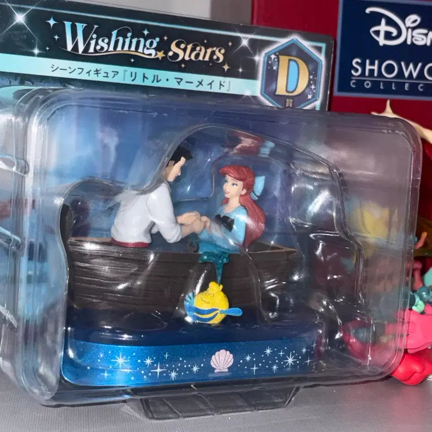 [BUNJANG] Disney Happy Kuji Wishing Stars Ariel Eric The Little Mermaid Kiss the Girl Figure / 디즈니 해피쿠지 위싱스타즈 에리얼 에릭 인어공주 키스더걸 피규어