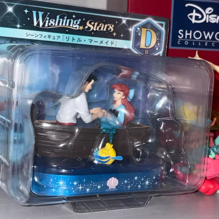 [BUNJANG] Disney Happy Kuji Wishing Stars Ariel Eric The Little Mermaid Kiss the Girl Figure / 디즈니 해피쿠지 위싱스타즈 에리얼 에릭 인어공주 키스더걸 피규어