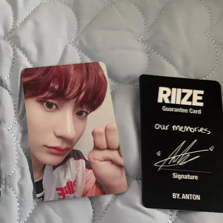[BUNJANG] RIIZE Anton Photocard / 라이즈 앤톤 포카