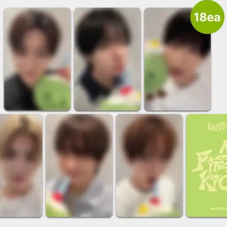 [BUNJANG] JUWANG KickFlip Makestar Online Two-Shot Event Coconut Version Photocard / 주왕 킥플립 메이크스타 온라인 투샷회 코코넛버전