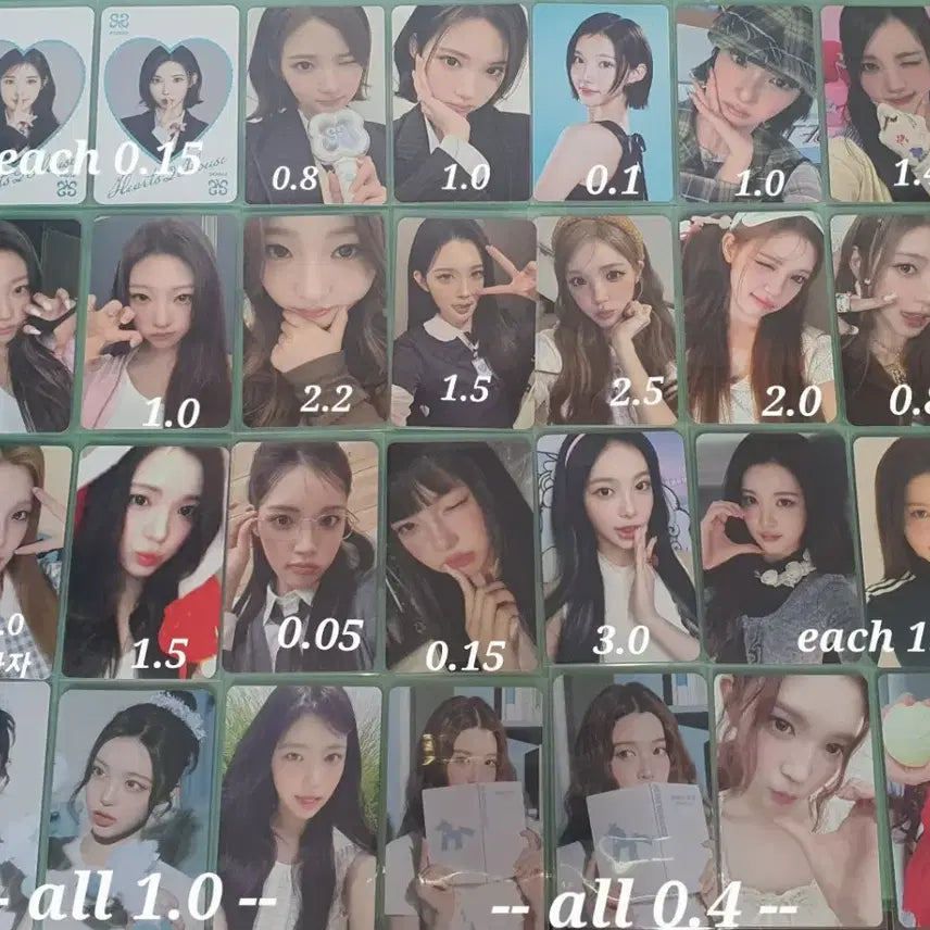 [BUNJANG] Heart Heart Photocard / 하투하 포카 양도해요!