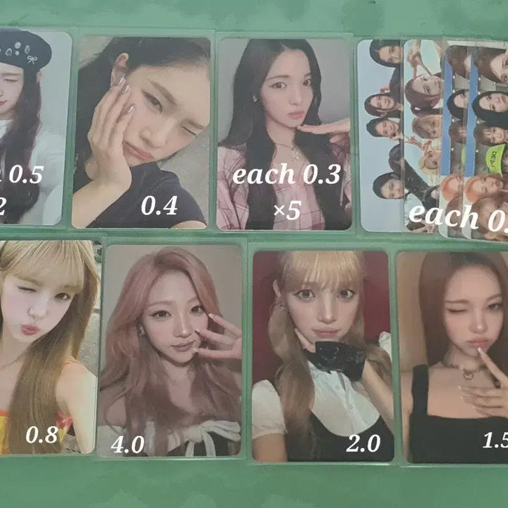 [BUNJANG] Heart Heart Photocard / 하투하 포카 양도해요!