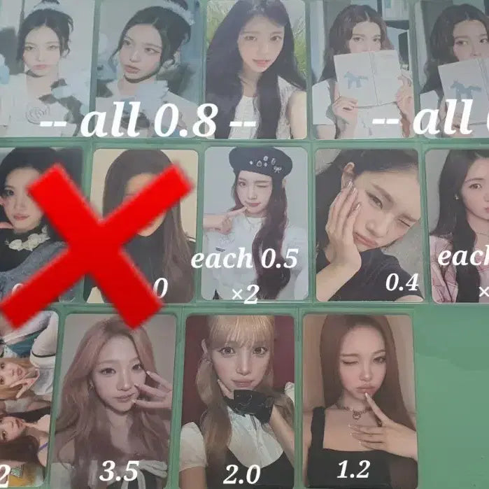 [BUNJANG] Heart Heart Photocard / 하투하 포카 양도해요!