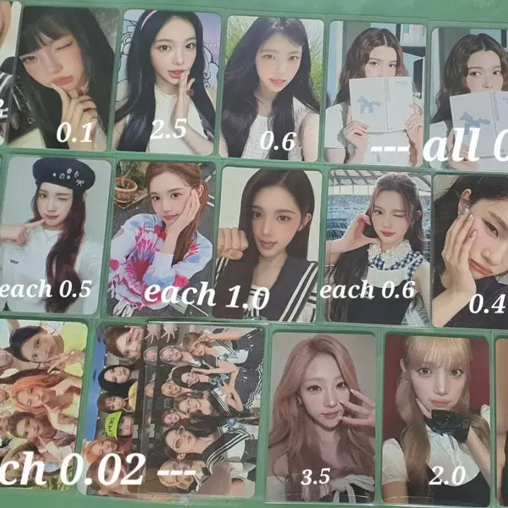 [BUNJANG] Heart Heart Photocard / 하투하 포카 양도해요!