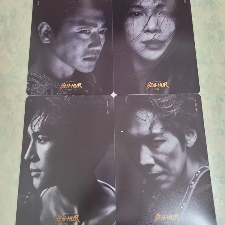 [BUNJANG] Musical Ben-Hur Double-Sided Acrylic Plate Set (Park Eun-tae, Min Woo-hyuk, Kai, Han Ji-sang, Moon Jong-won, Park Min-sung, Lina, Kim Ji-woo) / 뮤지컬 벤허 양면 아크릴플레이트  세트