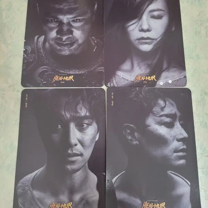 [BUNJANG] Musical Ben-Hur Double-Sided Acrylic Plate Set (Park Eun-tae, Min Woo-hyuk, Kai, Han Ji-sang, Moon Jong-won, Park Min-sung, Lina, Kim Ji-woo) / 뮤지컬 벤허 양면 아크릴플레이트  세트
