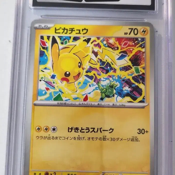 [BUNJANG] CGC 10 Pikachu Gym Promo Card / Cgc10피카츄짐프로모카드