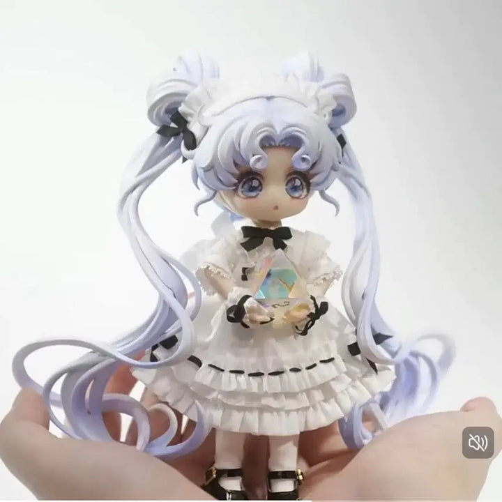 [BUNJANG] Custom Twin-Tail Hair Parts for Nendoroid / 넨도 호환 커스텀 양갈래 헤어 파츠 판매
