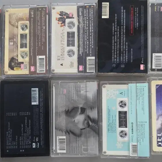 [BUNJANG] H.O.T. &amp; Members Cassette Tape Album Bundle Set (13 Items) / H.O.T. 및 멤버 카세트 테이프  앨범 묶음 13개