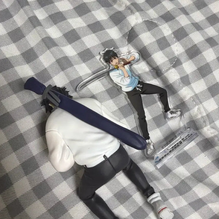 [BUNJANG] Jujutsu Kaisen Yuta Okkotsu Noodle Stopper Figure &amp; Acrylic Stand Bundle Set / 주술회전 옷코츠 유타 누들스토퍼 + 아크릴스탠드 일괄