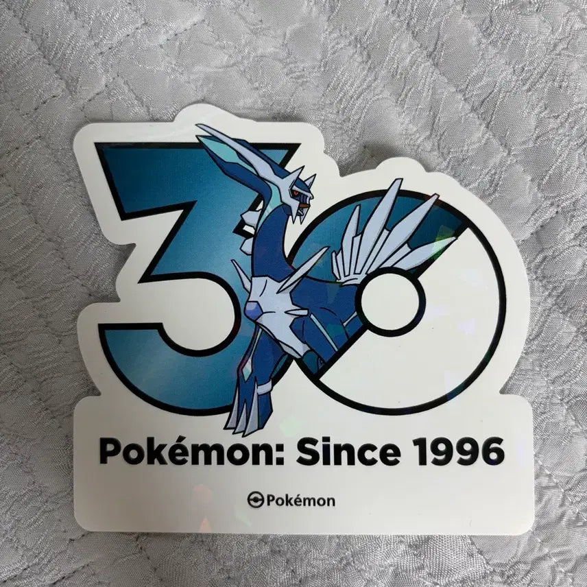 [BUNJANG] Pokemon 30th Anniversary Dialga Sticker / 포켓몬스터 30주년 스티커 디아루가