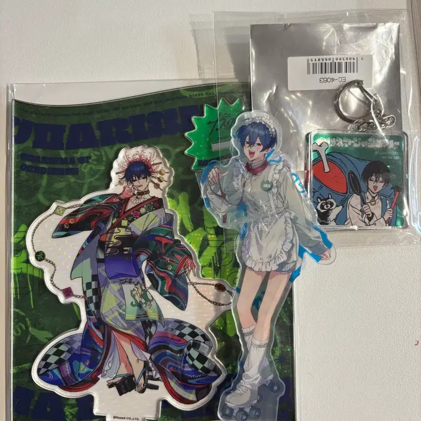[BUNJANG] Iori Motohashi Charisma Bre Acrylic Jersey Maid Acrylic Bundle Set (Sealed) / [미개봉] 카리스마 모토하시 이오리 2차 브레아크릴 하여님 져지 메이드 아크릴 일괄
