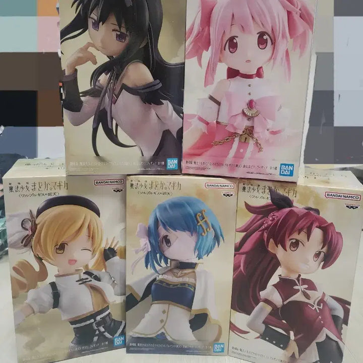 [BUNJANG] Banpresto Puella Magi Madoka Magica: Rebellion - Walpurgisnacht Figure 5 Set / (박스하자)반프레스토 마법소녀 마도카 마기카 발푸르기스의 회천 피규어 5종 세트