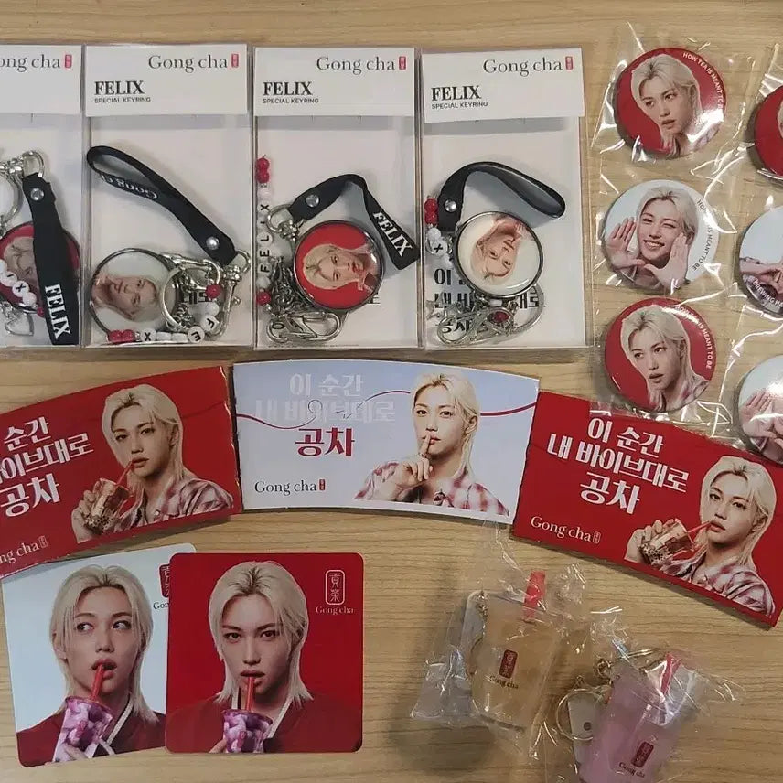 [BUNJANG] Stray Kids Felix Gong Cha Goods Bundle / 스키즈 필릭스 공차 굿즈