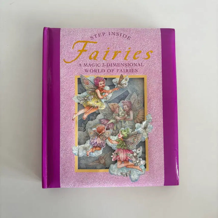 [BUNJANG] Vintage Fairy Pop-Up Book (Pink) / 빈티지책 빈티지 요정북 페어리 팝업북 핑크