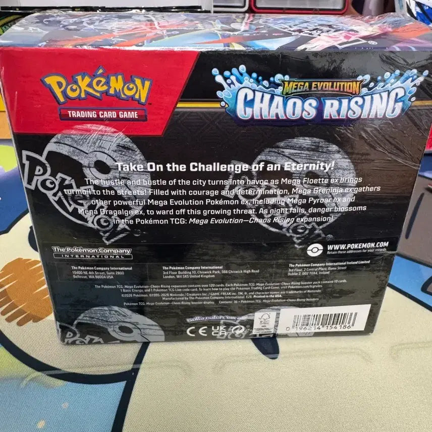[BUNJANG] Pokemon TCG North America Chaos Rising Display Box (36 Packs) / 포켓몬카드 북미 카오스라이징 디스플레이 박스(36팩)