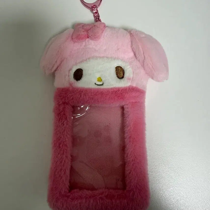 [BUNJANG] Sanrio My Melody Fur Photocard Holder / 산리오 마이멜로디 털포카홀더